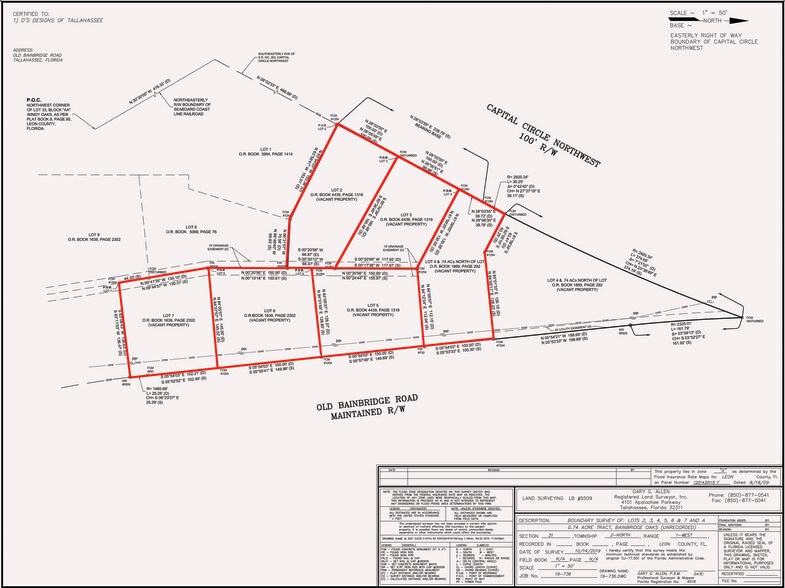 6 Lots Old Bainbridge & Capital CircleNW portefeuille de 2 biens à vendre sur LoopNet.fr - Photo de l’immeuble – Image 1 sur 5