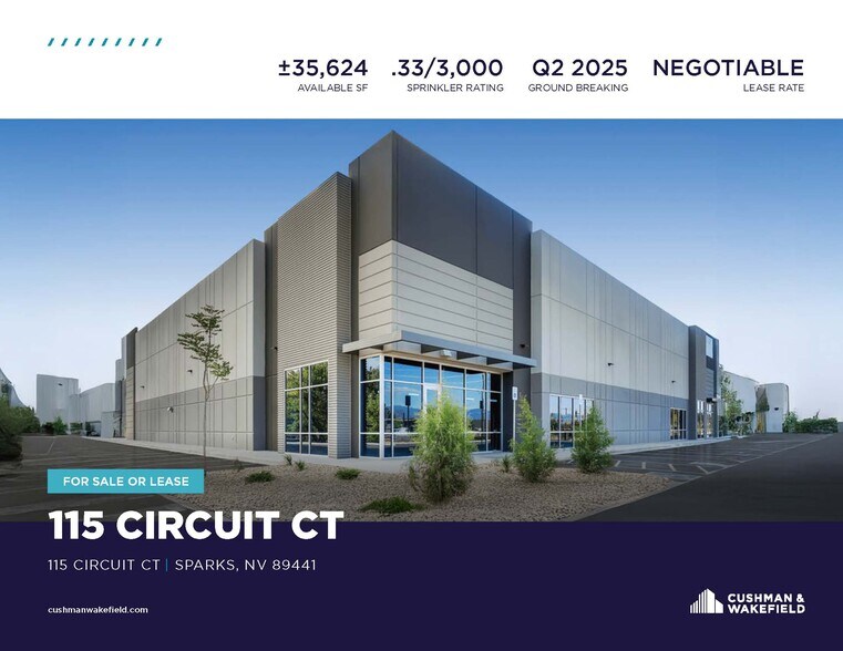 115 Circuit Ct, Sparks, NV à louer - Photo de l’immeuble – Image 2 sur 4