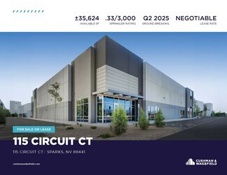 Plus de détails pour 115 Circuit Ct, Sparks, NV - Industriel/Logistique à louer