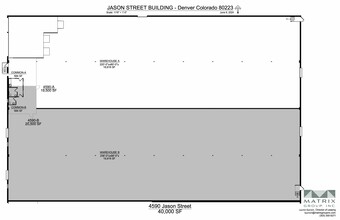 4590 Jason St, Denver, CO à louer Plan de site– Image 2 sur 3