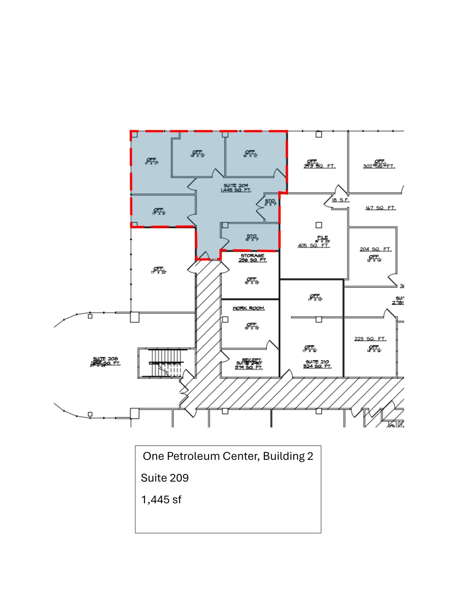 3300 N A St, Midland, TX à louer Plan de site– Image 1 sur 1