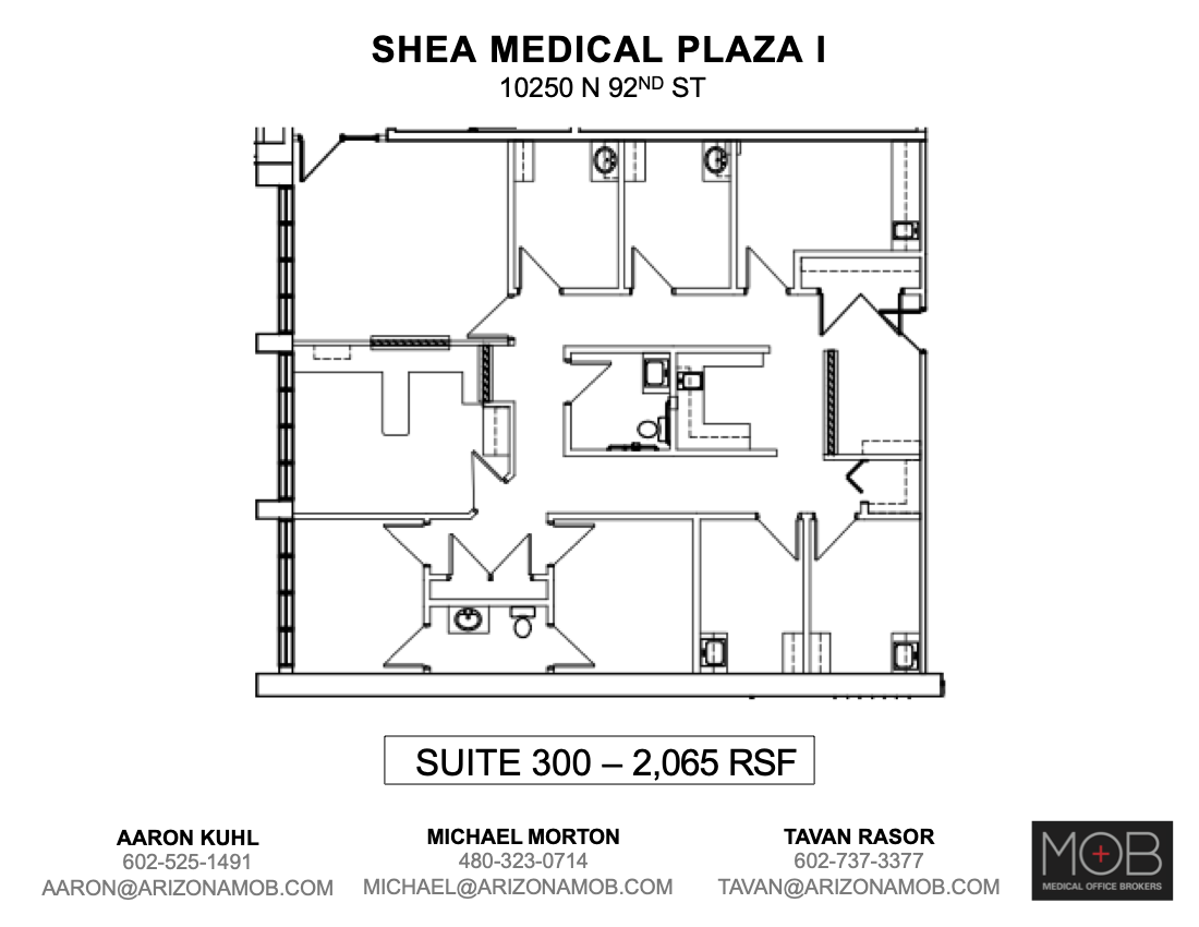 10250 N 92nd St, Scottsdale, AZ à louer Plan d’étage– Image 1 sur 1