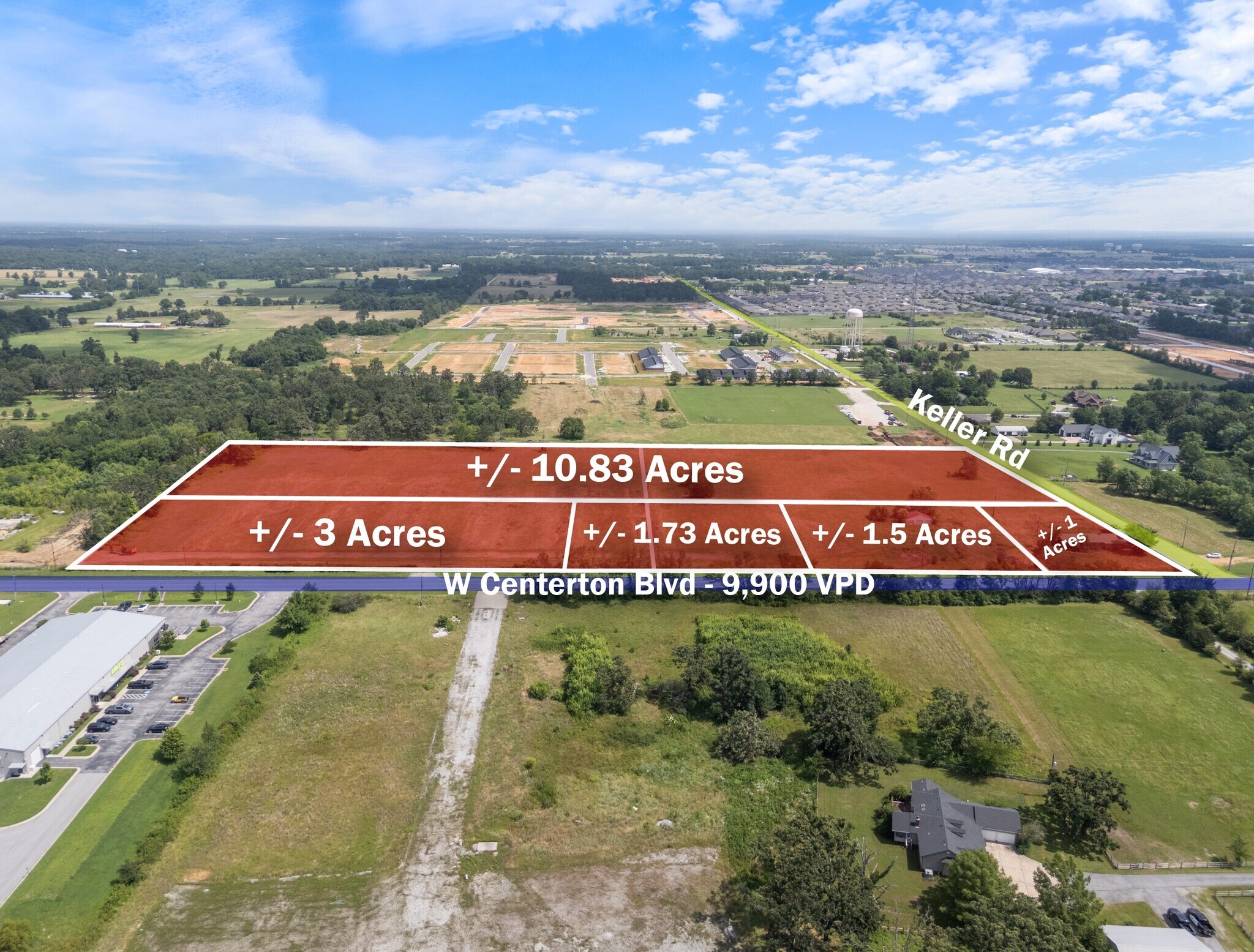 111 Keller Rd, Centerton, AR à vendre Photo principale– Image 1 sur 35