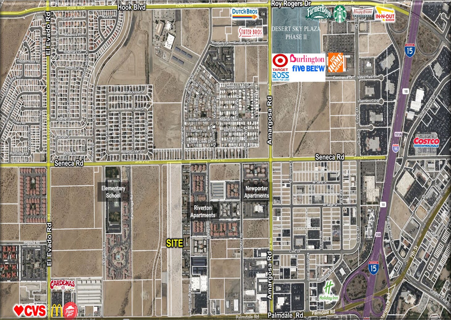 Seneca Rd, Victorville, CA à vendre Photo principale– Image 1 sur 3
