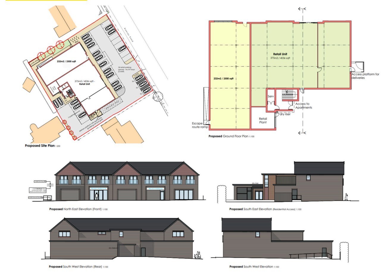4 Romsey Rd, Southampton à louer Plan de site– Image 1 sur 1