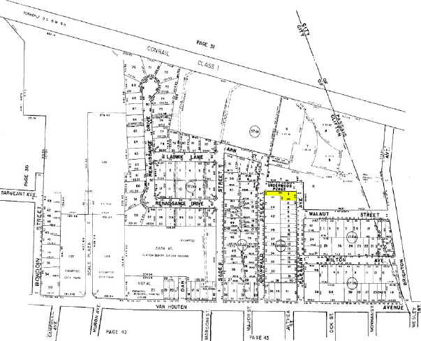 Clifton, Clifton, NJ à vendre - Plan cadastral – Image 2 sur 2