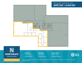 115 NE 100th St, Seattle, WA à louer Plan d’étage– Image 2 sur 2