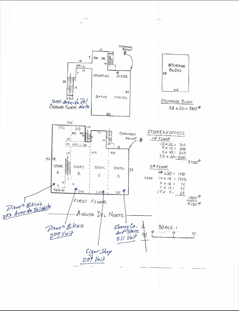 209 Avenida del Norte, Redondo Beach, CA à louer Plan d’étage– Image 1 sur 4