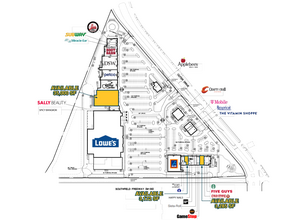 23111-23233 Outer Dr, Allen Park, MI à louer Plan de site– Image 1 sur 1