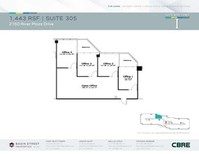 2150 River Plaza Dr, Sacramento, CA à louer Plan d’étage– Image 1 sur 1