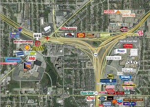 7669 Grapevine Hwy, North Richland Hills, TX - Vue aérienne  vue de carte