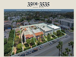 Plus de détails pour 3501 Park Blvd, San Diego, CA - Logement à vendre
