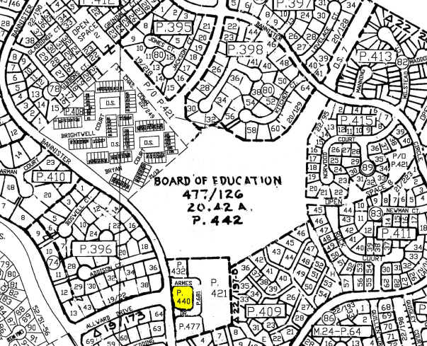 1276 Bannister Cir, Waldorf, MD à louer - Plan cadastral – Image 2 sur 8