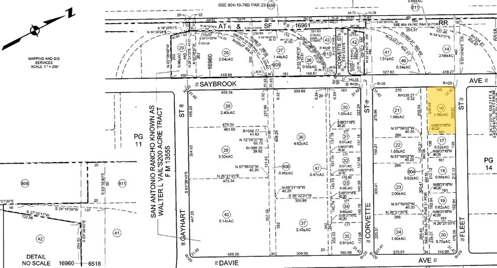 6400 Fleet St, Commerce, CA à vendre - Plan cadastral – Image 3 sur 4