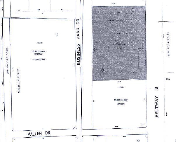 7100 Business Park Dr, Houston, TX à louer - Plan cadastral – Image 2 sur 6