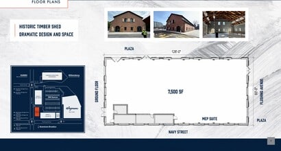63 Flushing Ave, Brooklyn, NY à louer Plan d’étage– Image 1 sur 1