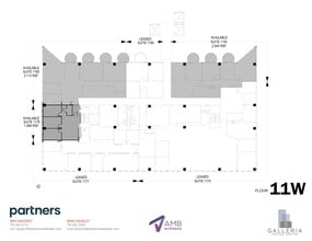 5065-5075 Westheimer Rd, Houston, TX à louer Plan d’étage– Image 1 sur 1