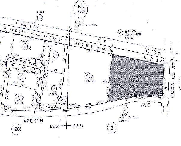 18961-18971 E Arenth Ave, La Puente, CA à louer - Plan cadastral – Image 3 sur 6