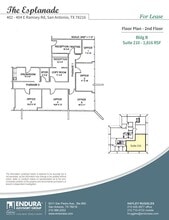 402 E Ramsey Rd, San Antonio, TX à louer Plan d’étage– Image 1 sur 1