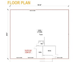 4205 Stadium Dr, Fort Worth, TX à louer Plan d’étage– Image 1 sur 1