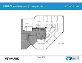 1800 Chapel Ave W, Cherry Hill, NJ à louer Plan d’étage– Image 1 sur 1