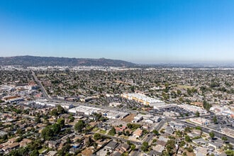1347-1391 N Hacienda Blvd, La Puente, CA - Vue aérienne vue de carte