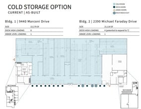 9940 Marconi Dr, San Diego, CA à louer Plan d’étage– Image 1 sur 2