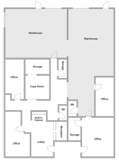 405-421 Vernon Way, El Cajon, CA à louer Plan d’étage– Image 1 sur 1