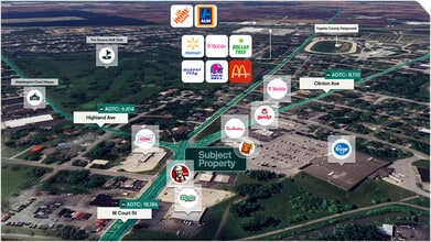 380 Court st, Washington Court House, OH - VUE AÉRIENNE vue de carte - Image1