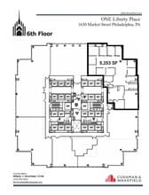1650 Market St, Philadelphia, PA à louer Plan d’étage– Image 1 sur 1