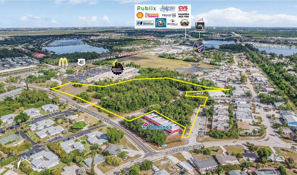 7011 Constitution Blvd, Fort Myers, FL à vendre - Aérien – Image 2 sur 6