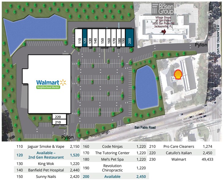1650 San Pablo Rd, Jacksonville, FL à louer - Photo de l’immeuble – Image 2 sur 3