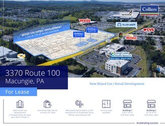 Plus de détails pour 3370 Route 100, Macungie, PA - Local commercial à louer