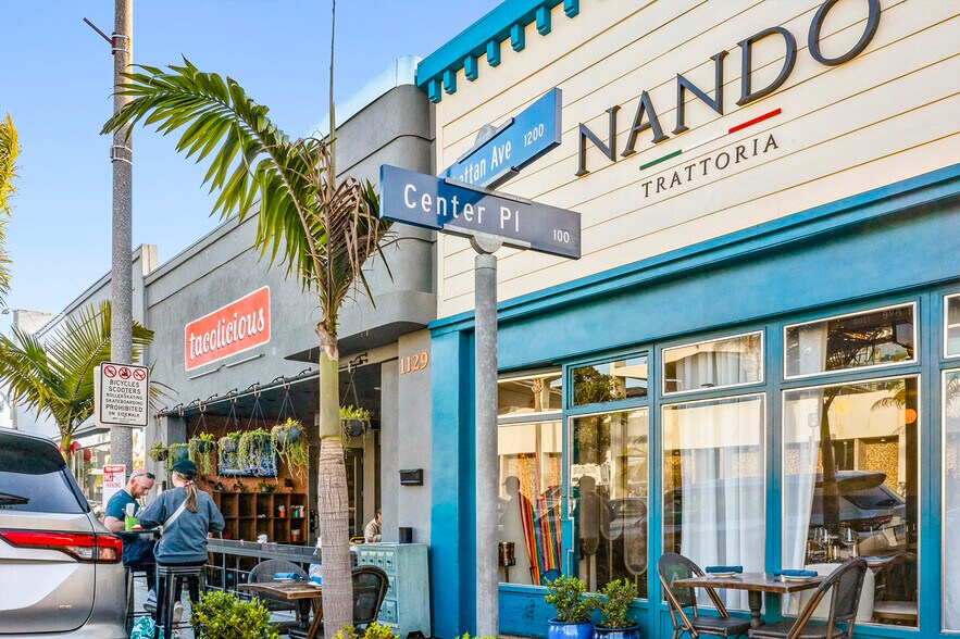 1125-1129 Manhattan Ave, Manhattan Beach, CA à louer - Photo de l’immeuble – Image 3 sur 8