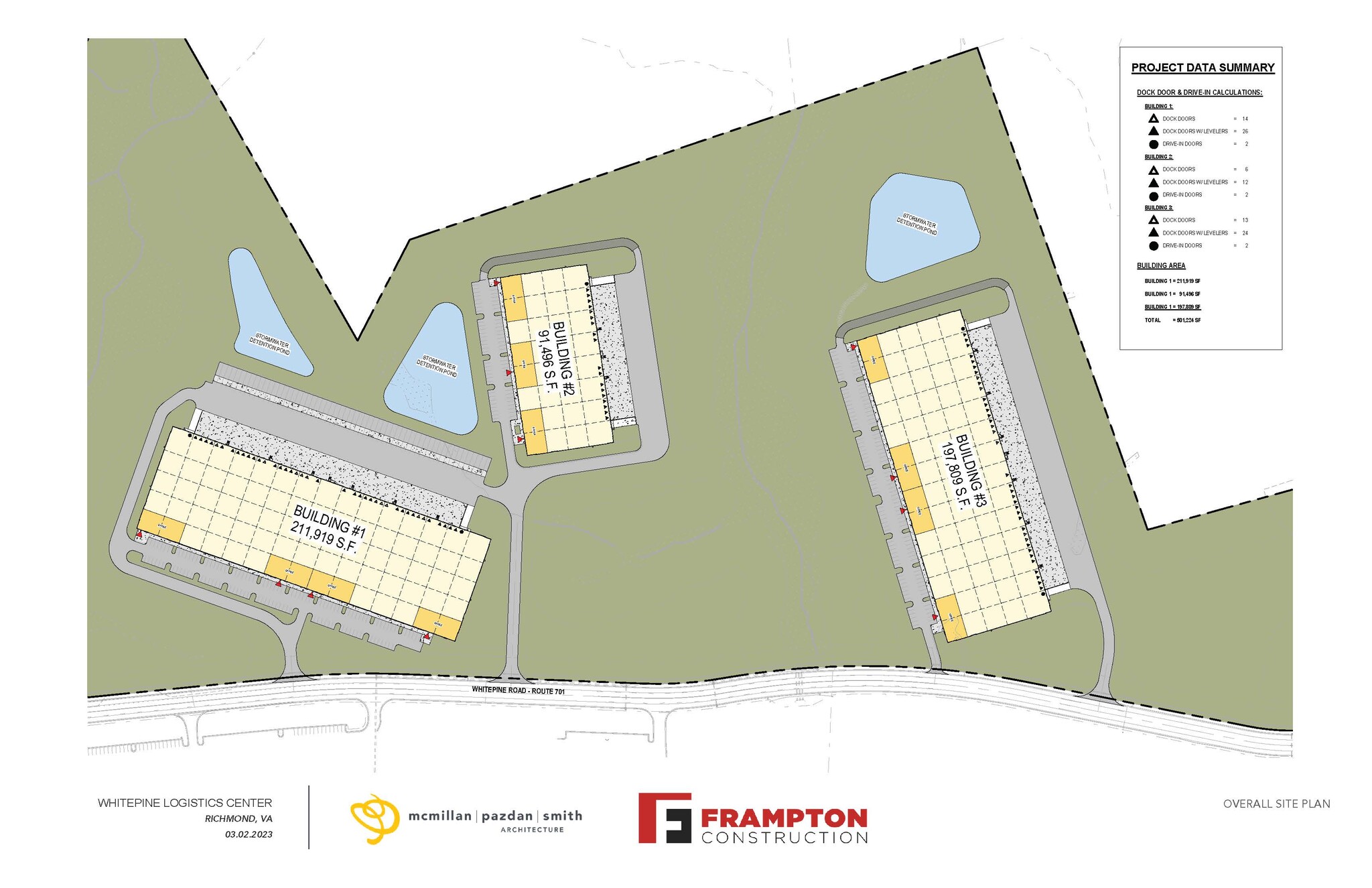 8800 Whitepine Rd, Chesterfield, VA à louer Plan de site– Image 1 sur 8
