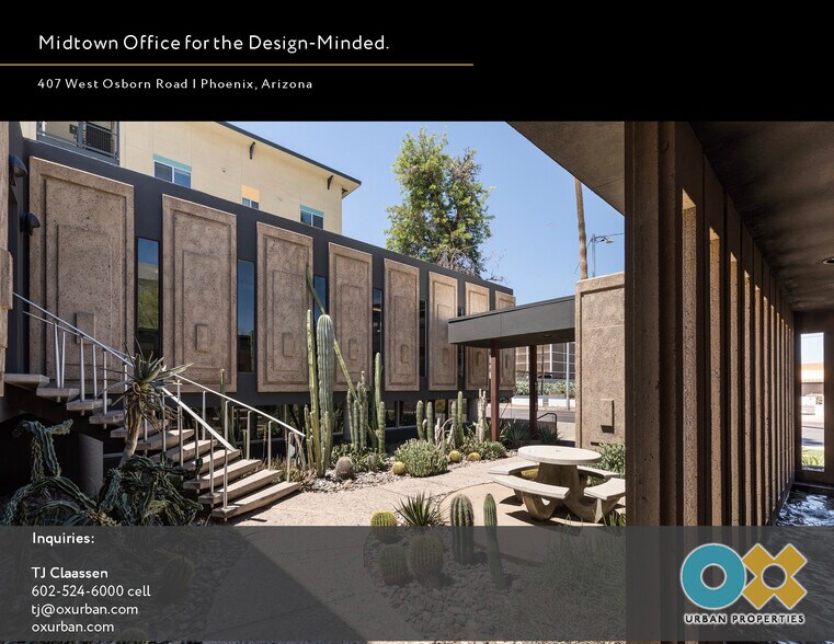 407 W Osborn Rd, Phoenix, AZ à louer - Photo de l’immeuble – Image 3 sur 25