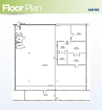 100-112 Terrace Dr, Mundelein, IL à louer Plan d’étage– Image 1 sur 1