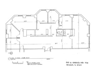 405 N Wabash Ave, Chicago, IL à louer Plan d’étage– Image 1 sur 6