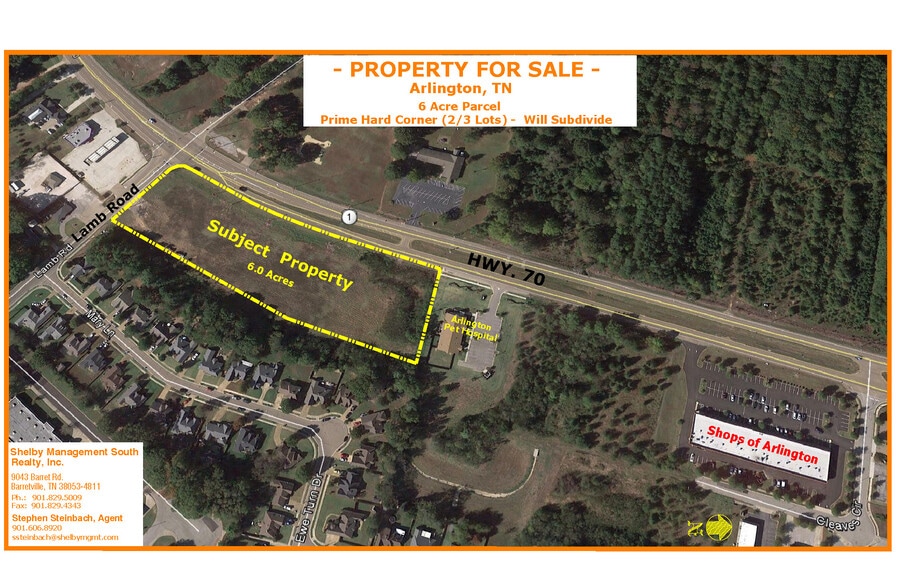 0 Lamb Rd, Arlington, TN à vendre - Aérien – Image 2 sur 4