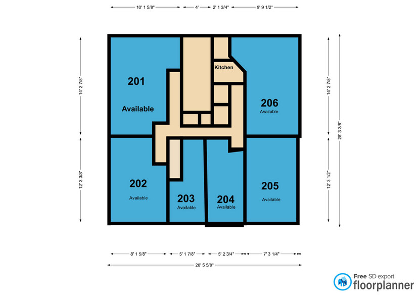 130-138 E 5th Ave, Mount Dora, FL à louer - Photo de l’immeuble – Image 3 sur 4