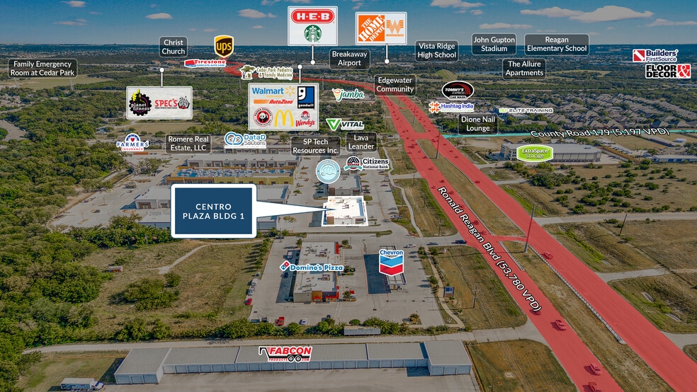 14300 Ronald Reagan Blvd, Cedar Park, TX à vendre - Photo de l’immeuble – Image 2 sur 7