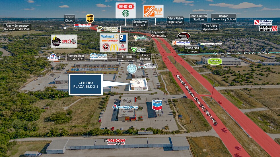 14300 Ronald Reagan Blvd, Leander, TX à vendre - Photo de l’immeuble – Image 2 sur 7