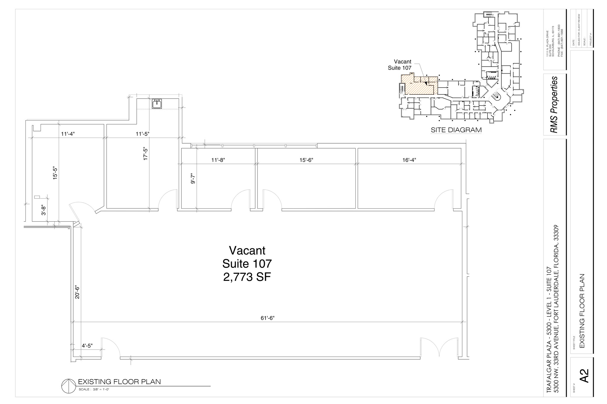 5300 NW 33rd Ave, Fort Lauderdale, FL à louer Plan de site– Image 1 sur 1