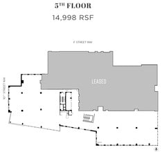 950 F St NW, Washington, DC à louer Plan d’étage– Image 1 sur 1