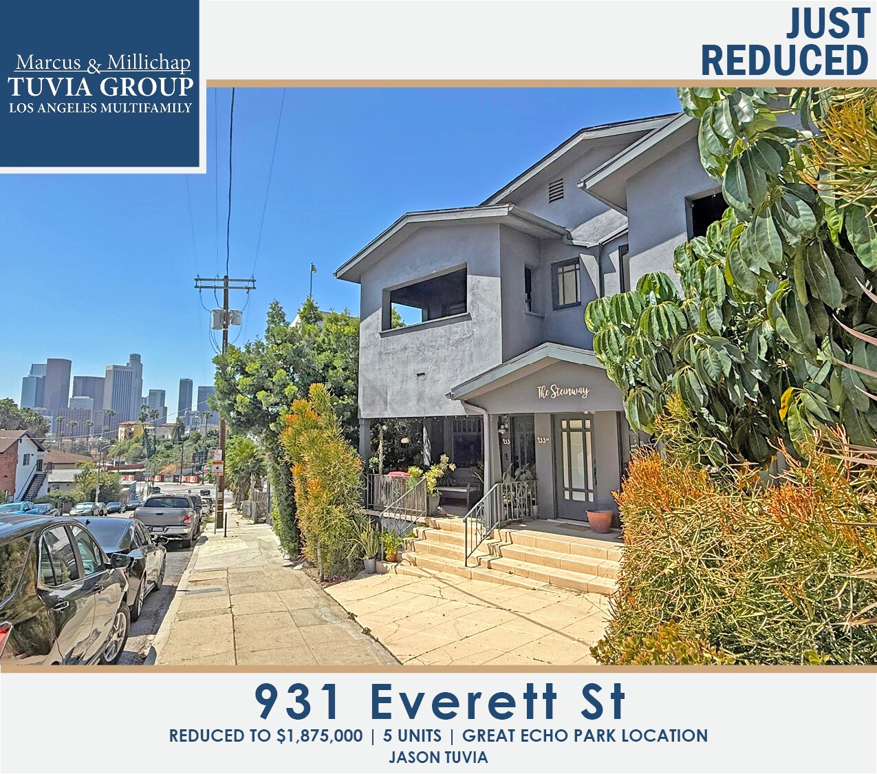 931 Everett St, Los Angeles, CA à vendre Photo de l’immeuble– Image 1 sur 12