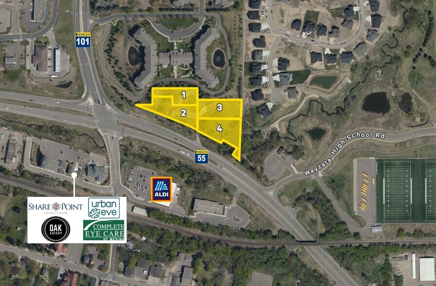 72 Highway 55, Medina, MN à vendre - Aérien – Image 2 sur 2
