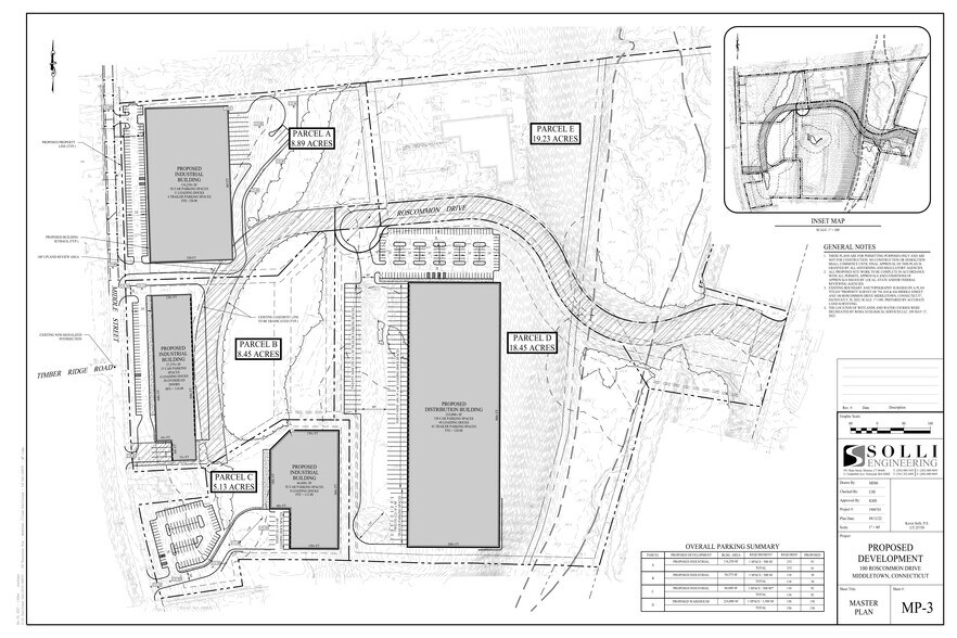 100 Roscommon Dr, Middletown, CT à vendre - Plan de site – Image 3 sur 3