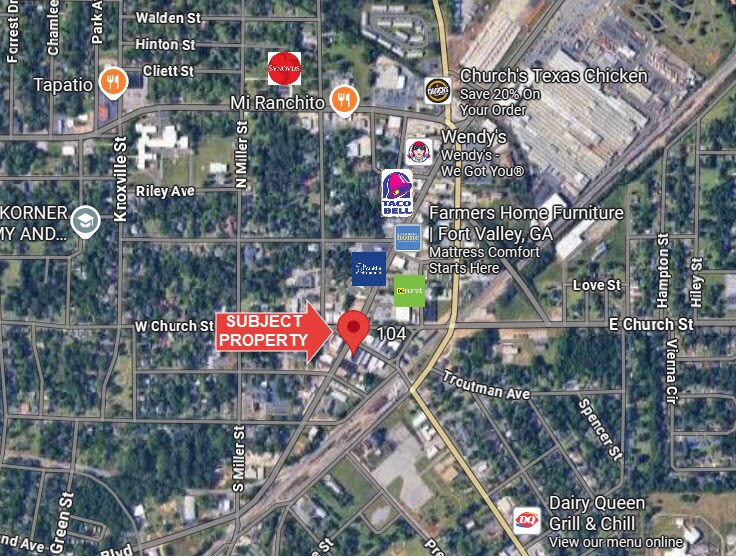 104 E Main St, Fort Valley, GA à vendre - Photo de l’immeuble – Image 2 sur 5