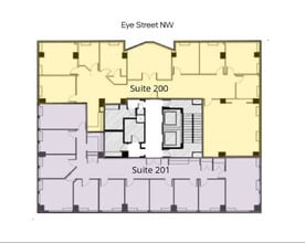 1444 I St NW, Washington, DC à louer Plan d’étage– Image 1 sur 1