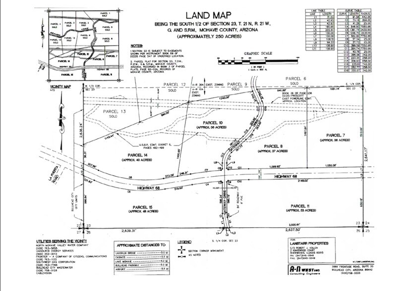 Hwy 68, Bullhead City, AZ à vendre - Plan cadastral – Image 3 sur 12